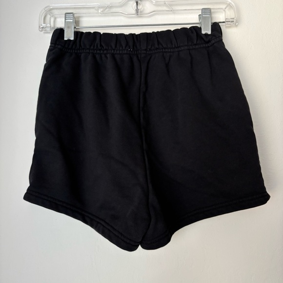 All Things Golden Sweat Shorts Size XS Black Cotton Stretch Loungewear Casual - Picture 6 of 10